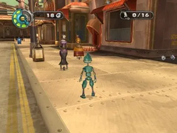Robots screen shot game playing